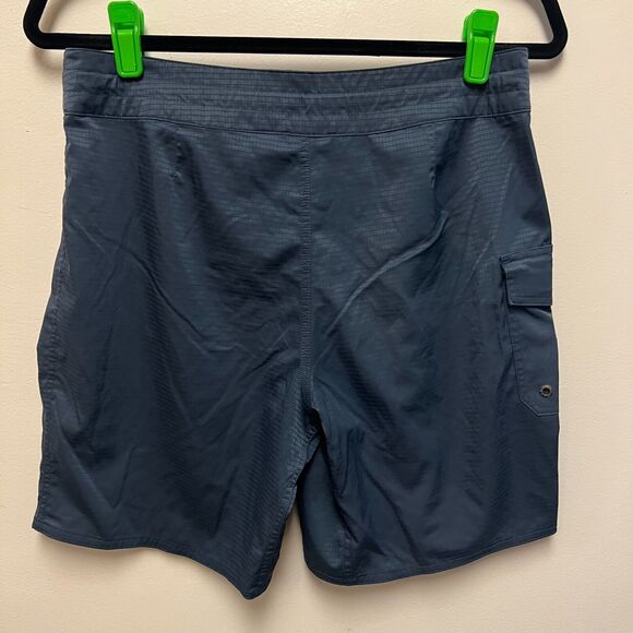 *See Descrip*LA Fire Department Junior Lifeguard Board Shorts Hippy Tree 30 Swim - Picture 6 of 8